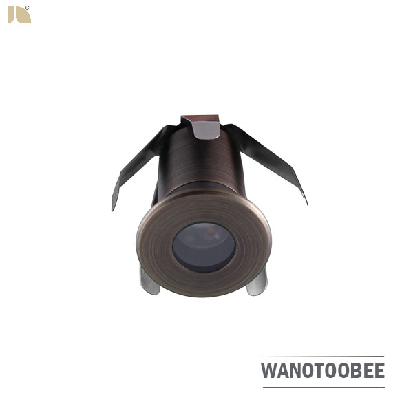 Wanotoobee Mini Fixed Recessed Round Downlight D2381 | Bronze 